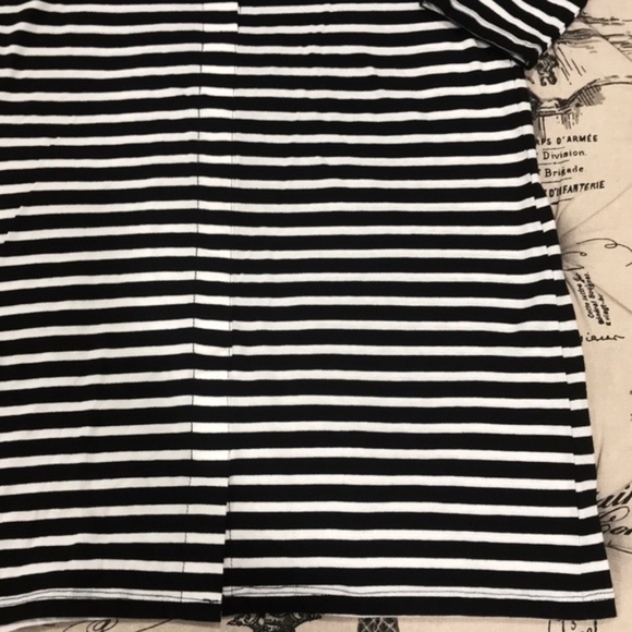 Knot Sisters Costa Stripe T-shirt Dress - Picture 6 of 8